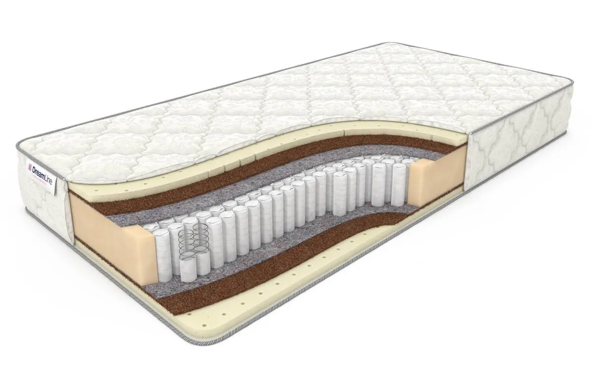 Матрас DreamLine SleepDream Medium S1000 – купить в Санкт-Петербурге, цены  в интернет-магазине «МногоСна»